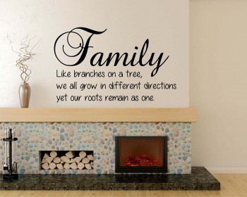 Family Quotes Wall  Art Stickers